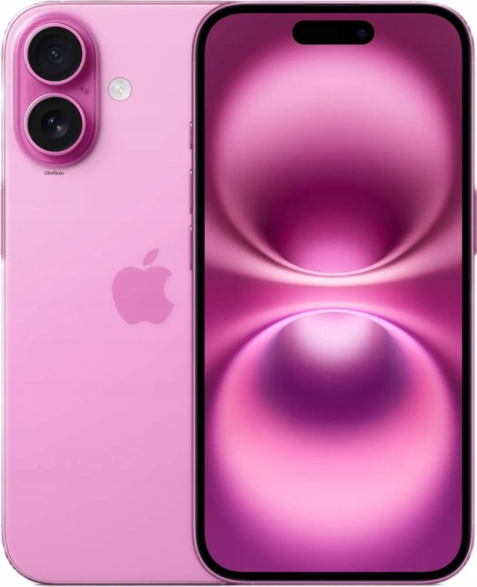 Apple iPhone 16 5G 8/128GB Ružový  (myea3sx/a)