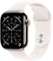 Apple Watch 11 GPS + Cellular 46mm Gold Titanium Sport Band M/L Ružový (MFD64WF/A)