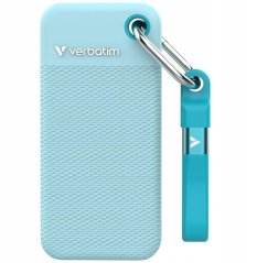Verbatim disk vonkajší Verbatim Pocket SSD 1TB USB-C 3.2 gen.2 Čierny-polarny Modrý 32324