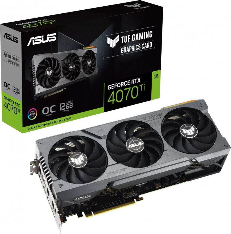 Asus TUF Gaming GeForce RTX 4070 Ti OC 12GB GDDR6X (TUF-RTX4070TI-O12G-GAMING)