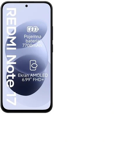 Xiaomi Redmi Note 17 6/256GB Čierny  (MZB0NIEEU)