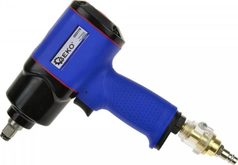 Geko Kľúč PNEUMATYCZNY sekacie 1/2" + OLEJARKA (6) G03176 GEKO