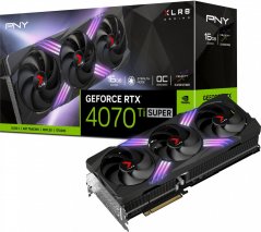PNY GeForce RTX 4070 Ti SUPER XLR8 Gaming Verto Epic-X RGB OC 16GB GDDR6X (VCG4070TS16TFXXPB1-O)