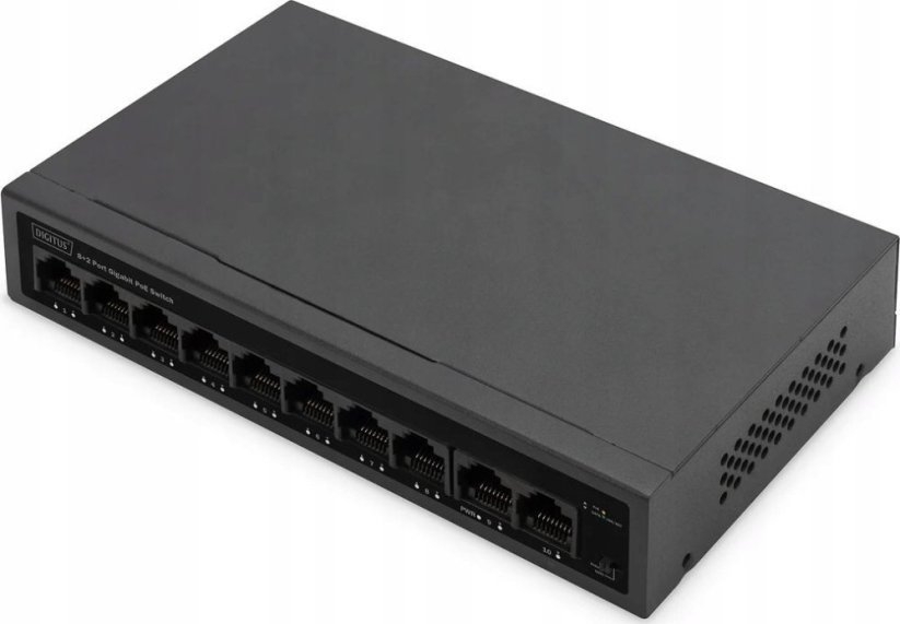 Digitus Adap Digitus Poe Switch 8+2-port GE