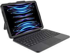 DEQSTER Prime Keyboard 13" iPad Air (M2/M3), QWERTY, układ niemiecki, Čierno-sivá (0810116970735)