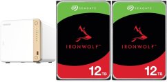 Qnap TS-462-4G + 2x Seagate IronWolf 12TB (ST12000VN0008)