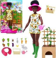 Barbie Mattel Bábika Barbie ogrodniczka z króliczkiem