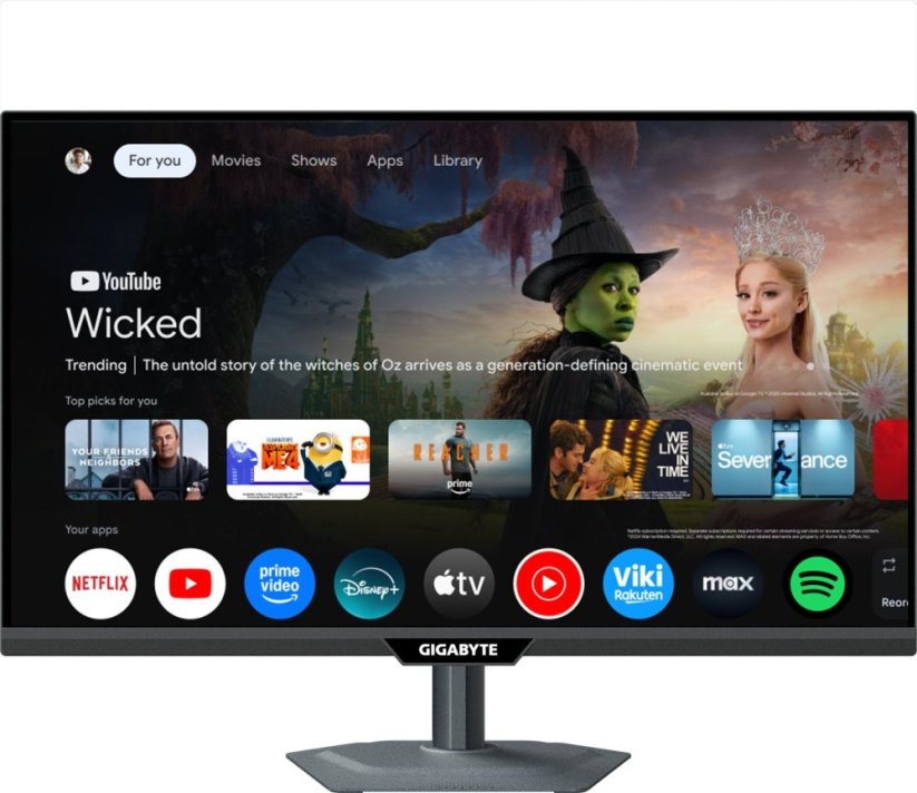 Gigabyte M27QS 27inch SS IPS 2560x1440 QHD 180Hz 350cd/m2 1xHDMI 1xDP