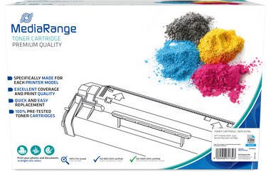 MediaRange kaseta z tonerem 1 ks Náhradný Cyjan (MRHPTCE401A)