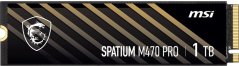 MSI Spatium M470 Pro 1TB M.2 2280 PCI-E x4 Gen4 NVMe (S78-440L0J0-P83)
