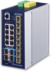 Planet IP30 Industrial L3 8-Port GE + 8x 2.5G SFP + 4x 10G SFP+ (IGS-6325-8T8S4X)