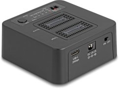 Delock USB 20 Gbps stacja dokująca Pre 2 x M.2 NVMe PCIe SSD z funkcją klonowania i usuwania