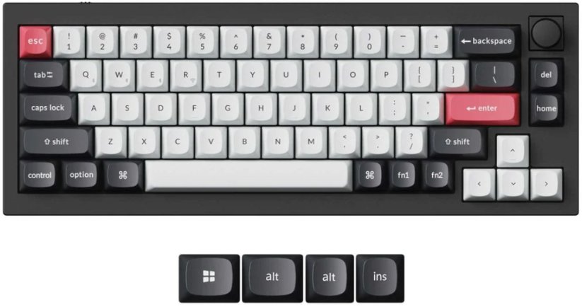 Keychron Q2 HE QMK Gateron Double-Rail Magnetic Nebula (Q2H-M1)