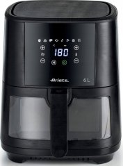Ariete Ariete 4626/00 Pojedyńczy 6 l Autonomiczny 1300 W Frytkownica na gorące powietrze Čierny
