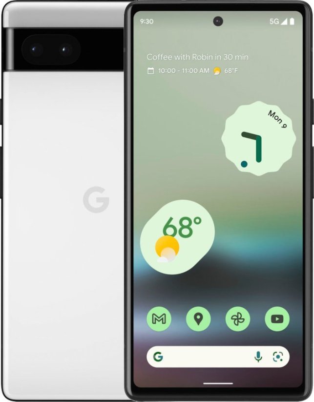 Google Pixel 6a 5G 6GB/128GB, biela