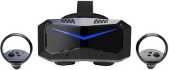 Pimax Crystal Super VR-Headset, QLED 57PPD, Eye-Tracking, kompatybilny z PC - Čierny