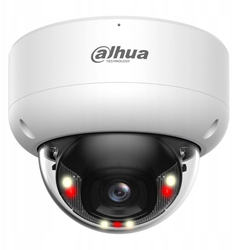 Dahua Technology IP IPC-HDBW3649E-AS-IL-0280B WizSense Smart Dual Light