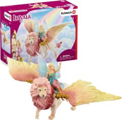 Schleich Bayala Wróżka na skrzyPretym lwie