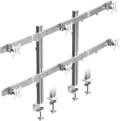 Icy Box Stojak na 6 monitorów do 32" Diamond Stand 666 (61219)