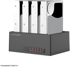 LC-Power LC-Power LC-DOCK-U3-4B-V2 HDD docking station