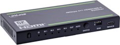 Club 3D InLine HDMI Switch – 4-Way – 48Gb/s – 8K at 60Hz – With USB-C