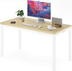 SENSE7 Blat MDF MANMA Jasnobrązowe 160 cm x 80 cm