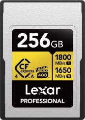Lexar Lexar CFexpress 4.0 Pro Gold, VPG400/IP68, R1800/W1650 (Type A) 256GB
