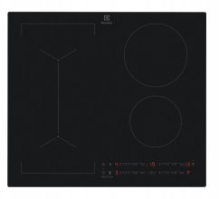 Electrolux Electrolux 600 Series SaphirMatt  Hob2Hood  prokovums 59 cm  bez ramja  melna - Iebuvejama indukcijas plits virsma