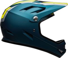 Bell Prilba na celú tvár BELL SANCTION agility matte blue hi-viz roz. XS (48-51 cm) (NEW)