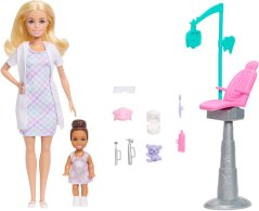 Mattel BARBIE Bábika dentystka (JMK14)