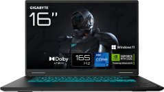 Gigabyte GIGABYTE Gaming A16 CTHI3DE894SH, Black Steel Gaming Notebook, Core i7-13620H, RTX 5050