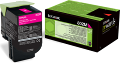 Lexmark 80C20M0 Magenta Originál  (80C20M0)