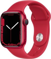 Apple Watch 7 GPS 45mm Červený  (MKN93WB/A)