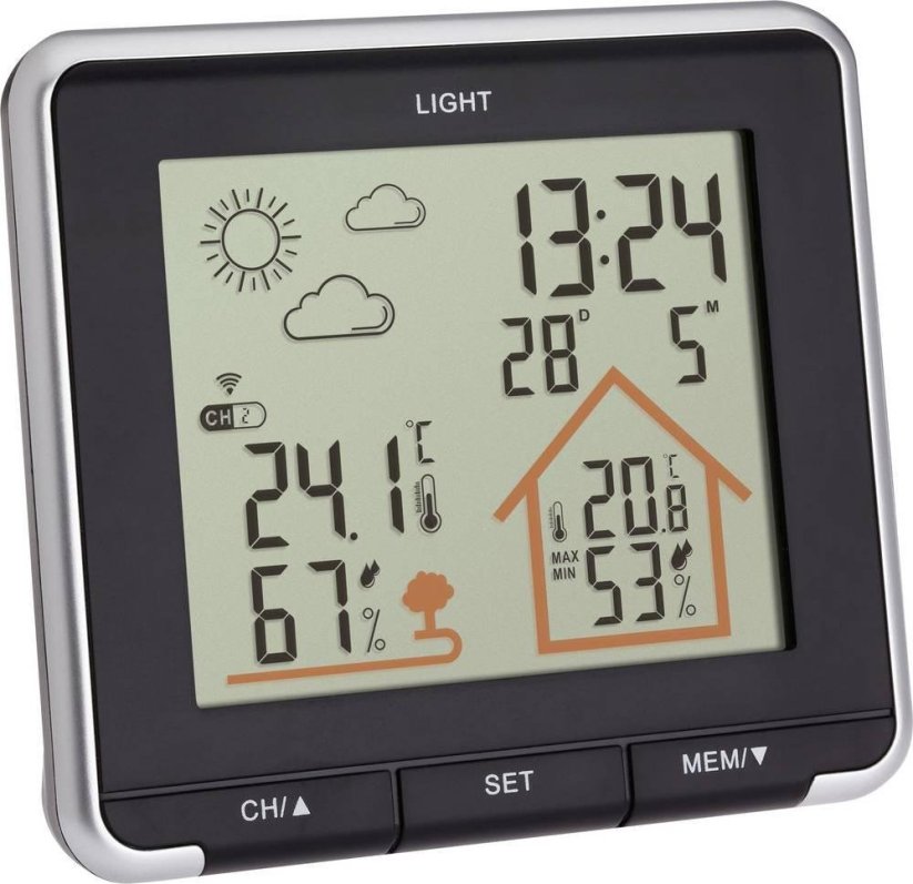 TFA TFA 35.1153.01 LIFE Radio Weather Station