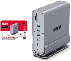 Unitek Universal DisplayLink Triple 4K USB-C/Thunderbolt (D1135AGY01)