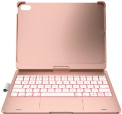 4kom.pl Etui Typecase Flexbook Touch             z klawiaturą do iPad 11" (A16) 2025 / iPad 10.9" 2022 różany