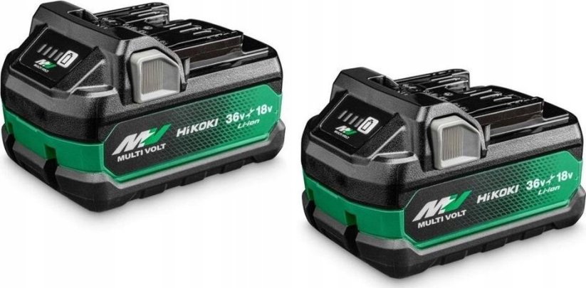 Hikoki HIKOKI MULTIVOLT 36V 2.5Ah/18V 5.0Ah BATTERY BSL36A18X 2pcs.