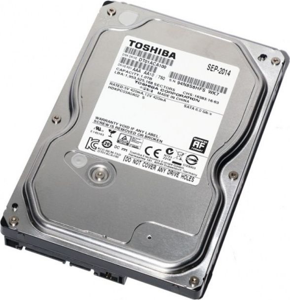 Toshiba 1TB 3.5" SATA III (DT01ACA100)