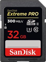 SanDisk Extreme PRO SDHC 32 GB Class 10 UHS-II/U3 V90 (SDSDXDK-032G-GN4IN)