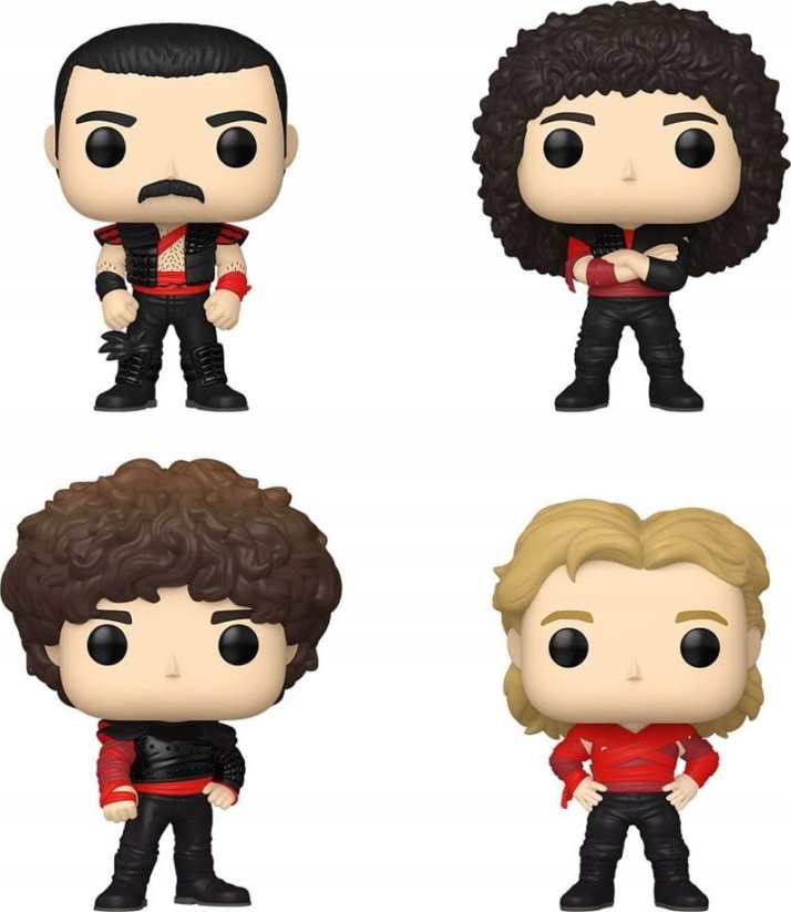 Funko Pop FUNKO POP! Vinyl Figure: Queen - Radio Gaga (4-pack)