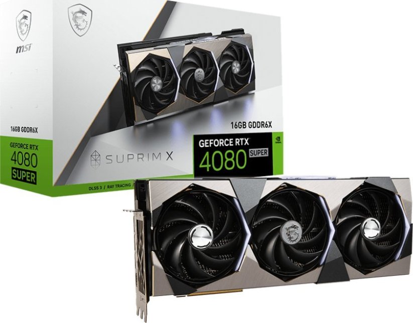 MSI GeForce RTX 4080 SUPER Suprim X 16GB GDDR6X