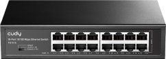 Cudy FS1016 network switch Fast Ethernet (10/100) Black