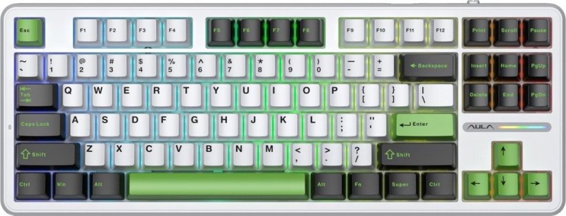 Aula F87 GrayWood V3 (AUF87-BWG-GW3)