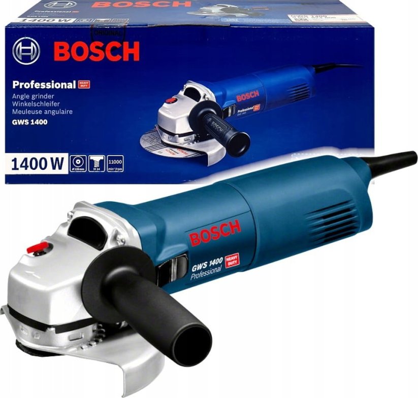 Bosch SZLIFIERKA KÄTOWA 125MM GWS1400 1400W