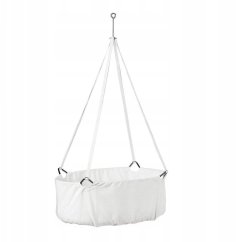 Leander Classic™ cradle, long hanging straps 4 pcs – white