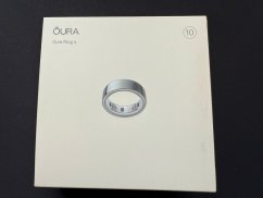 Fixed Oura Ring 4 smart ring, Silver, size 10
