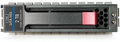 HPE HPE 2TB 3G SATA 7.2K rpm LFF (3.5-inch) Midline 1yr Warranty Hard Drive disk twardy 7200 RPM 3.5"