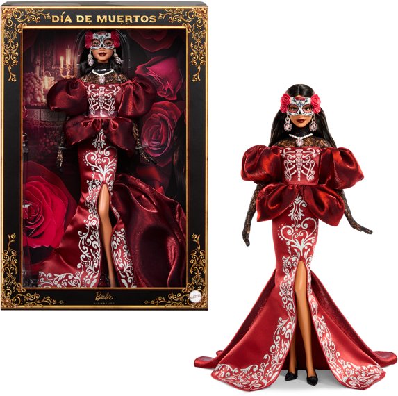 Mattel Dia De Muertos 2026 Lalka kolekcjonerska (JJX96)