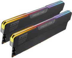 Klevv 32GB (16GBx2) URBANE V RGB 6000MHz CL30 DDR5 Kit Black moduł pamięci (KD5AGUA80-60A300V)