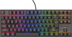 Genesis KLAWIATURA Pre GRACZY GENESIS THOR 303 TKL ES PODŚWIETLENIE RGB MECHANICZNA SILENT SWITCH Čierna HOT